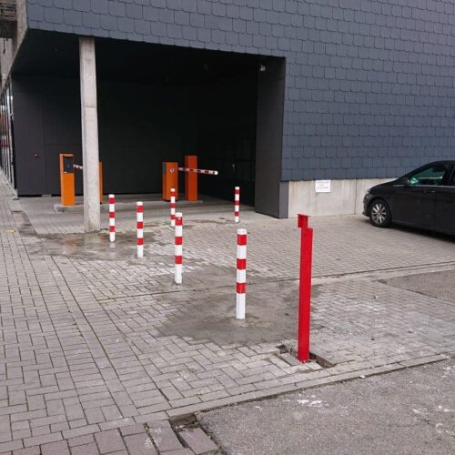 Parkeerpalen rond vast D76mm 10 Parkeerpalen rond vast D76mm - Afbeelding 5